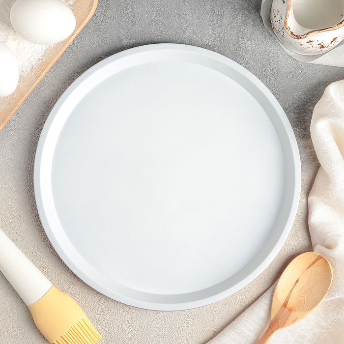 Форма для пиццы 24 см "Флёри. Пицца", керамическое покрытие