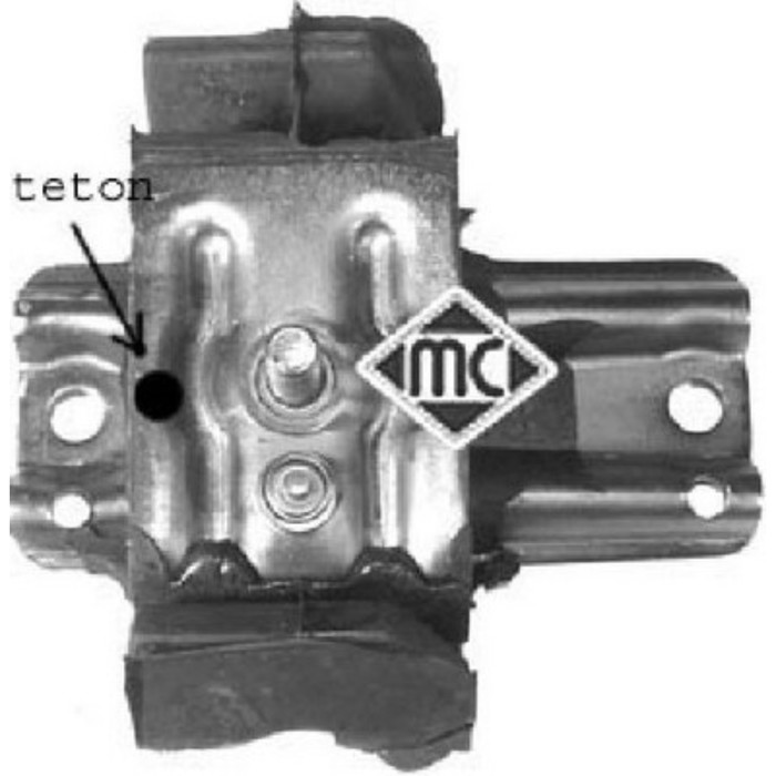 Подушка двигателя METALCAUCHO 04699