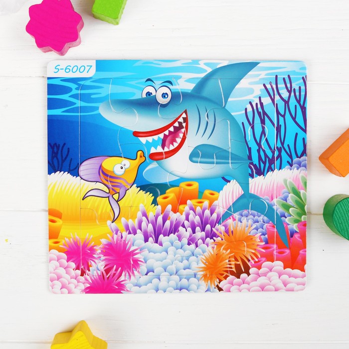 Пазл магнитный "На дне морском"