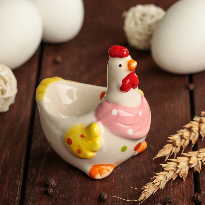 Подставка для яйца "Ряба", цвета МИКС