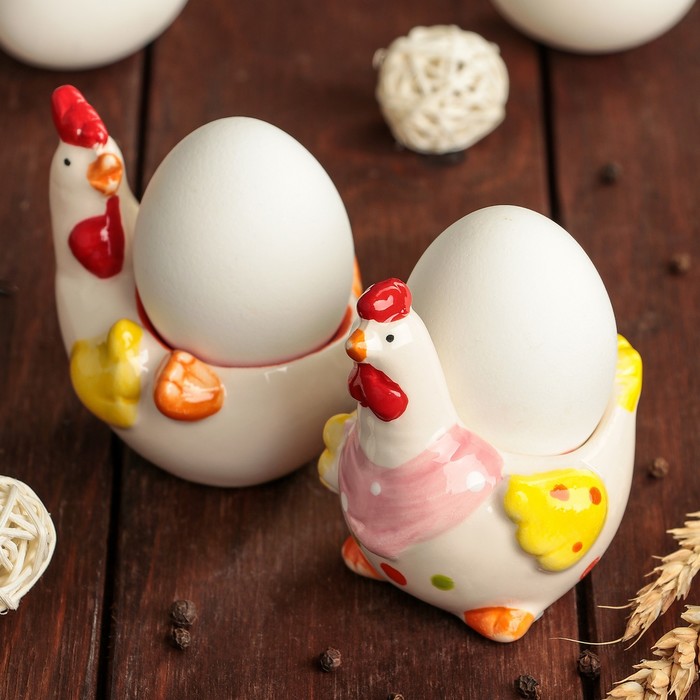 Подставка для яйца "Ряба", цвета МИКС