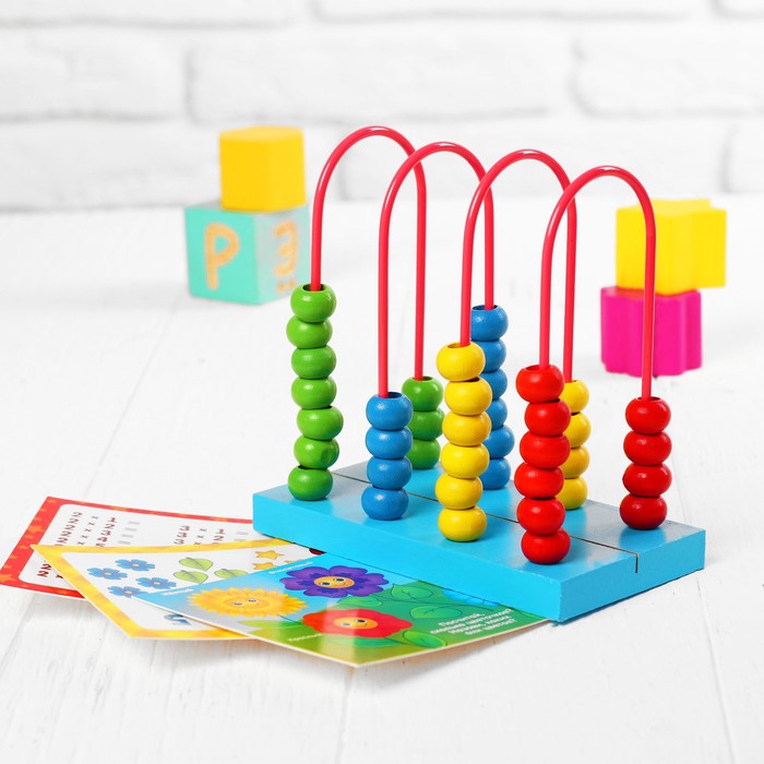 Серпантинка со сменными карточками "Мир вокруг меня" (набор 3 карточки) 12,5*12,5см