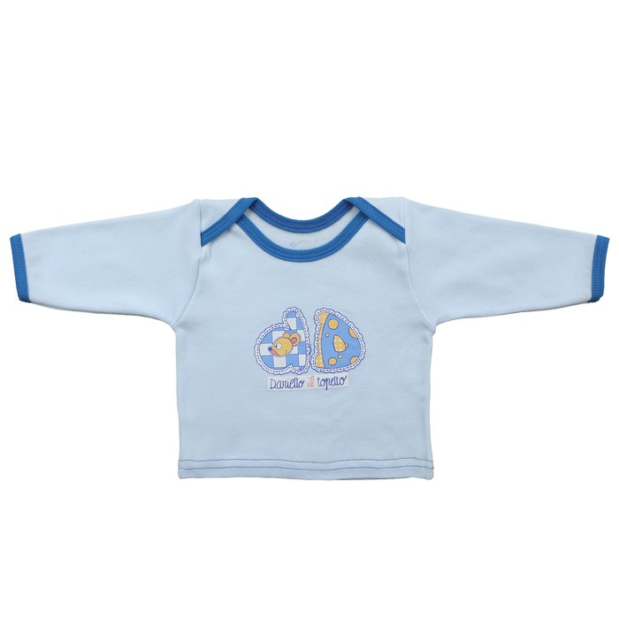 Кофта детская (5 шт. в уп), рост 62 см, цвет голубой 4103