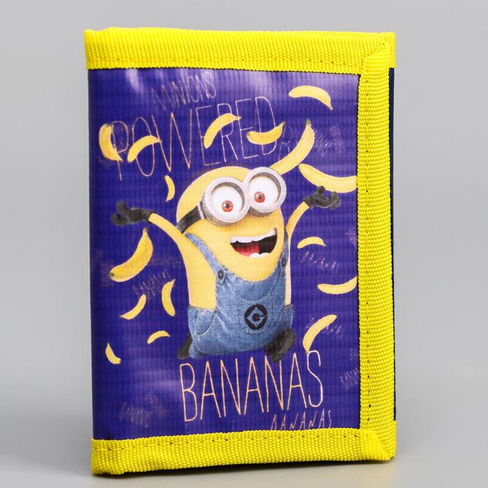 Кошелек детский "Миньон", Гадкий Я 9,5 х 12 см, текстиль
