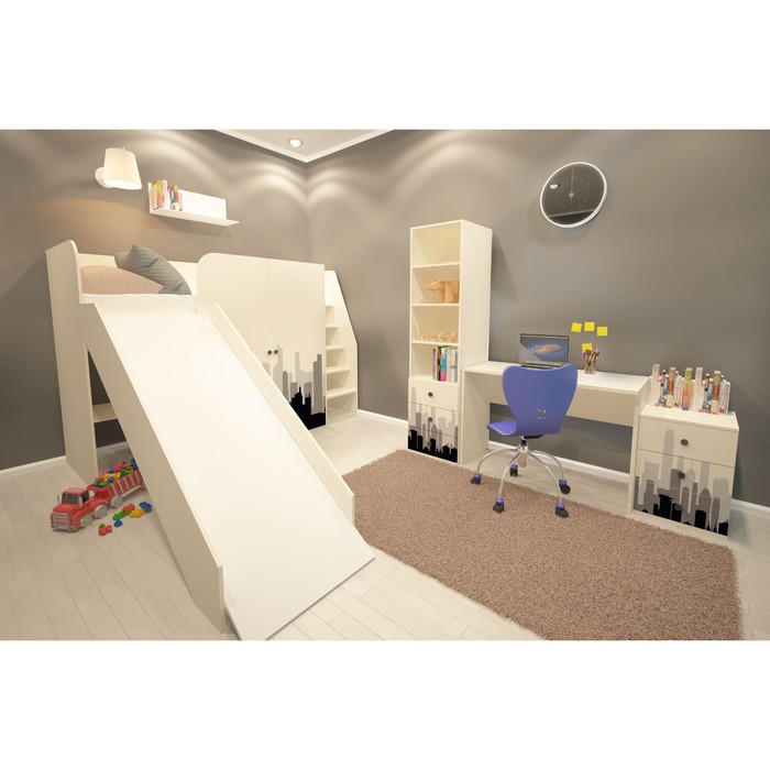 Письменный стол, 1200х600х750 мм, цвет кремовый