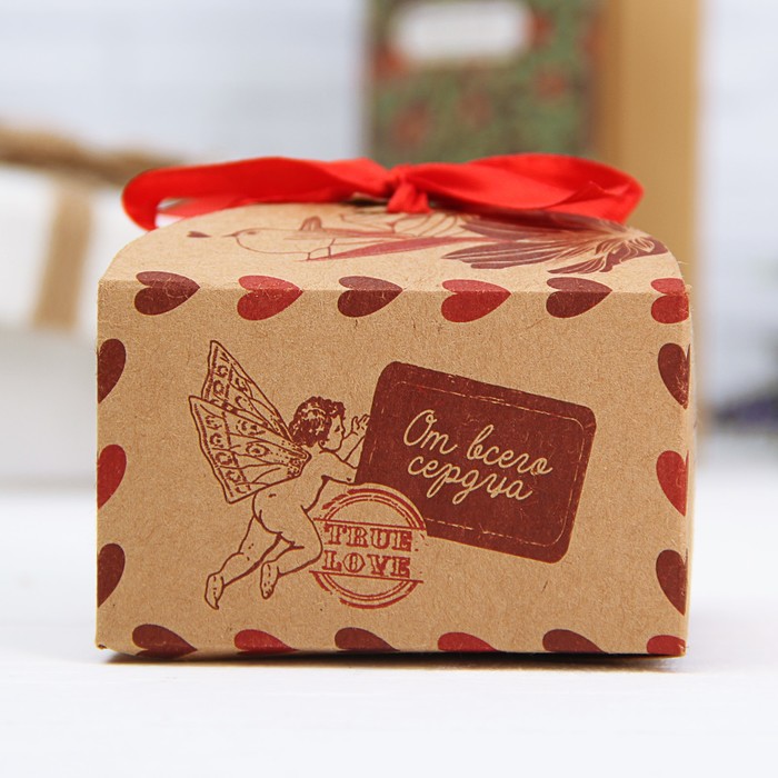 Шоколад 5г в коробке "Почта любви", 6 шт