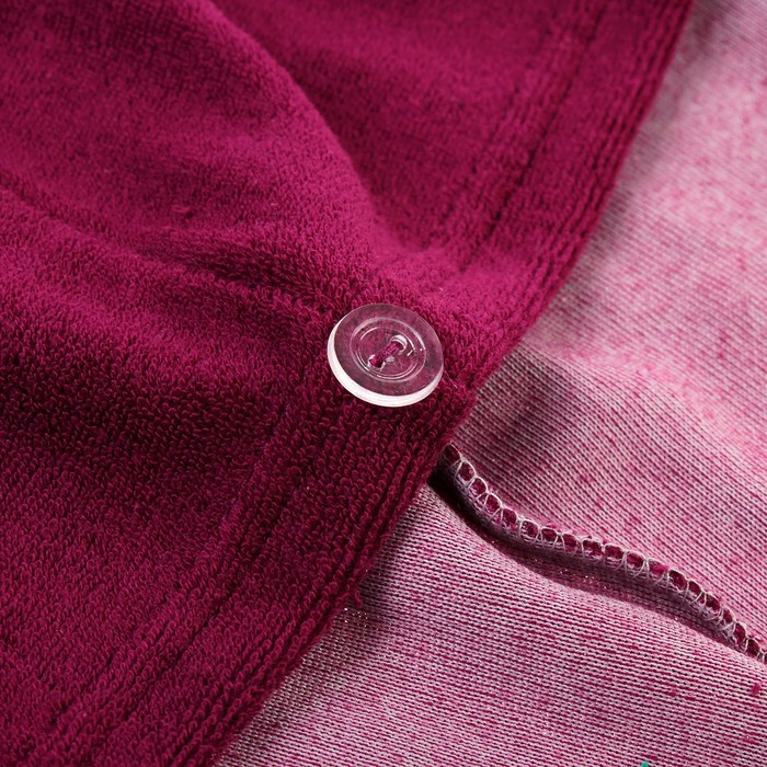 Чалма для волос "Добропаровъ", махра, хлопок, цвет микс