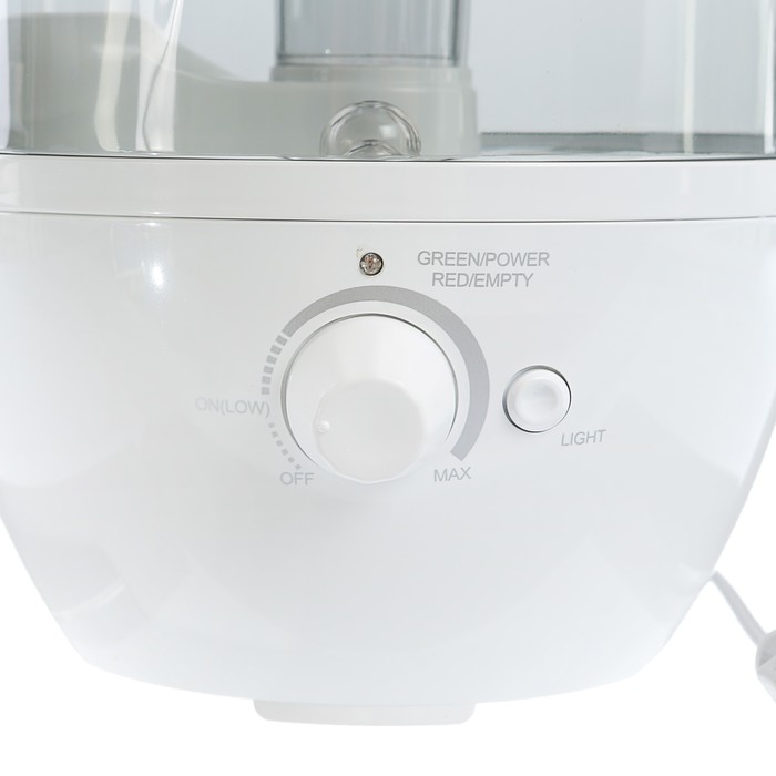 Увлажнитель SUPRA HDS-114 grey, ультразвуковой, 20 Вт, 4 л, серый