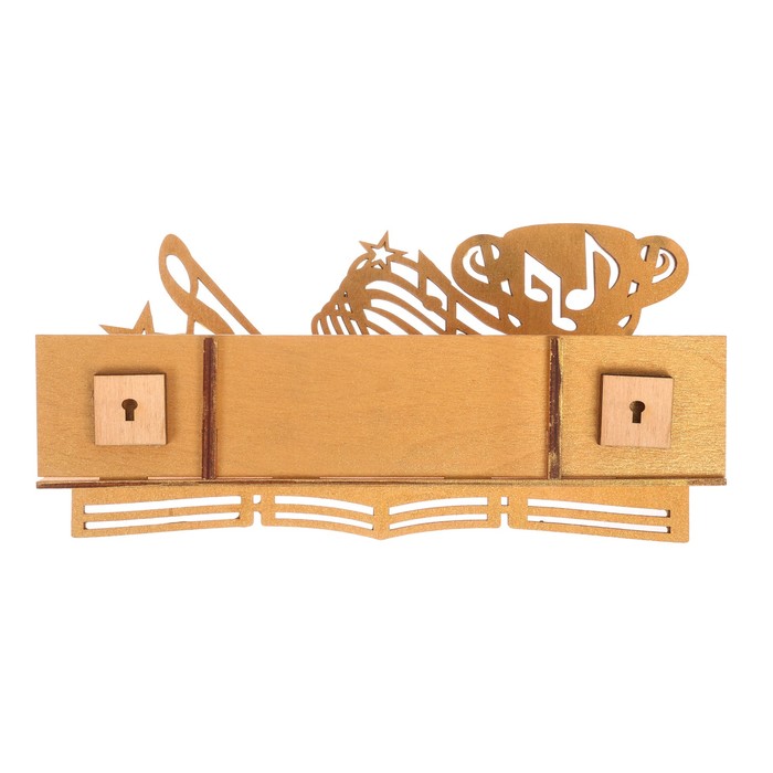 Медальница с полкой "Музыкальная"