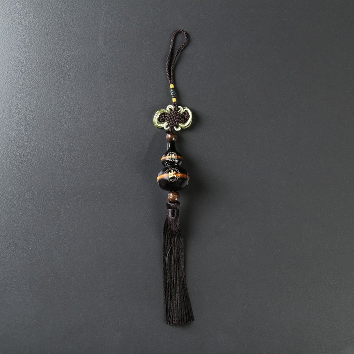 Подвес-амулет черное дерево, символ-кувшин, в автомобиль