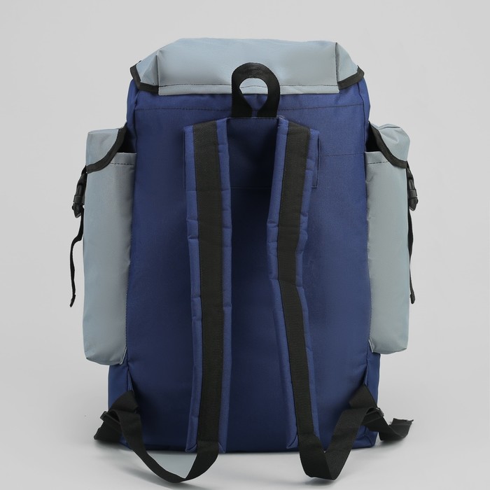 Рюкзак туристический "Лесник", 55 л, отдел на шнурке, 3 наружных кармана, кордура