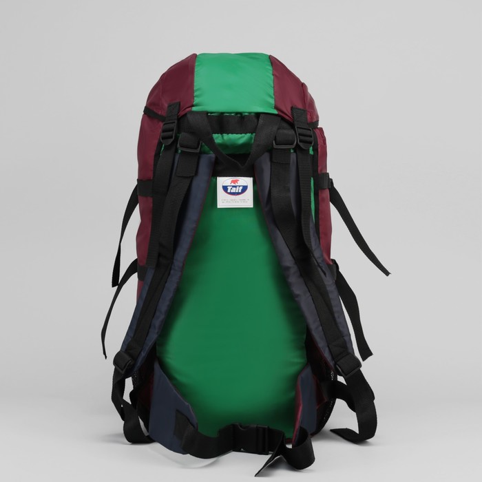 Рюкзак туристический "УРАН", 60 л, отдел на шнурке, 2 боковые сетки, цвет хаки