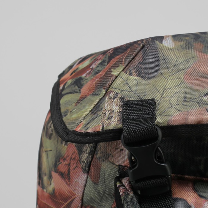 Рюкзак туристический "Пикник", 30 л, отдел на шнурке, наружный карман, цвет камуфляж Лес