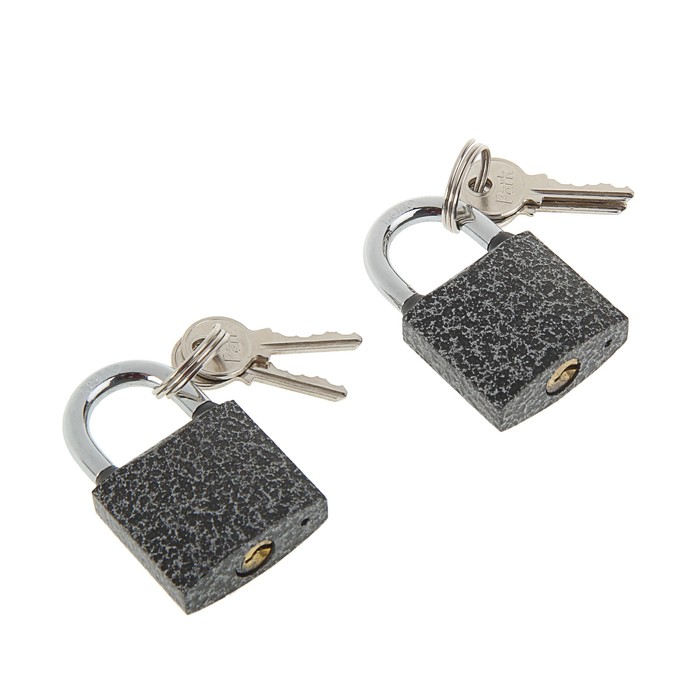 Набор замков навесных Park BC3P40/BC3P40, универсальный ключ