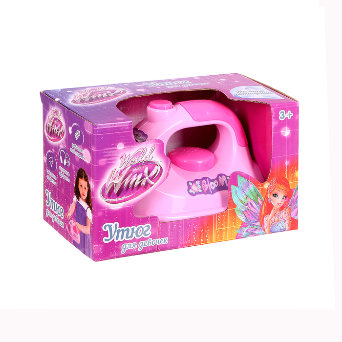 Утюг, феи ВИНКС, световые и звуковые эффекты