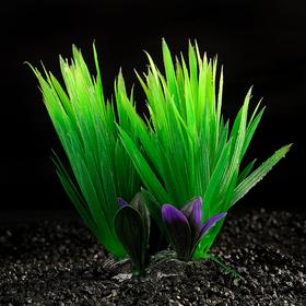 Растение искусственное аквариумное, 18 х 10 х 11,5 см  микс цветов