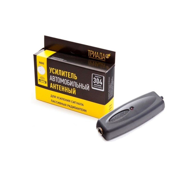 Антенный усилитель Триада 304, УКВ,FM дальнобой с отключением усилителя