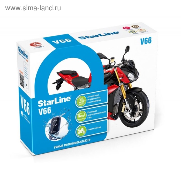 Автосигнализация Starline Moto V66