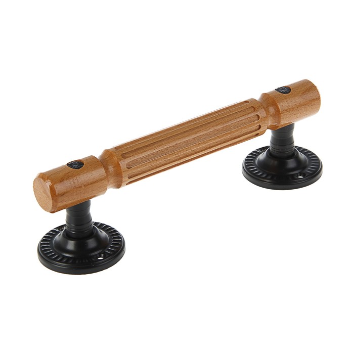 Ручка-скоба Винтаж-2 РС200-S, цвет черный матовый