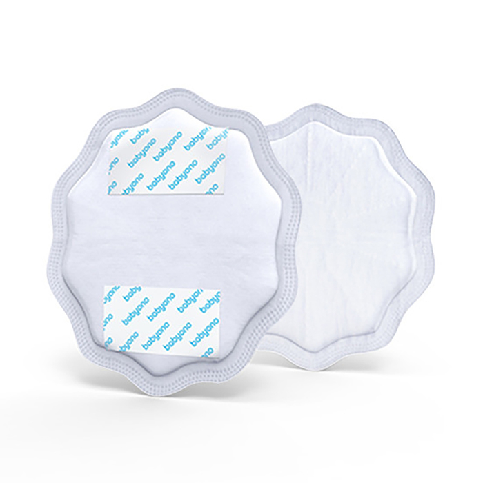 Прокладки для груди Natural Nursing, 24 шт. (12 пар), цвет чёрный и белый