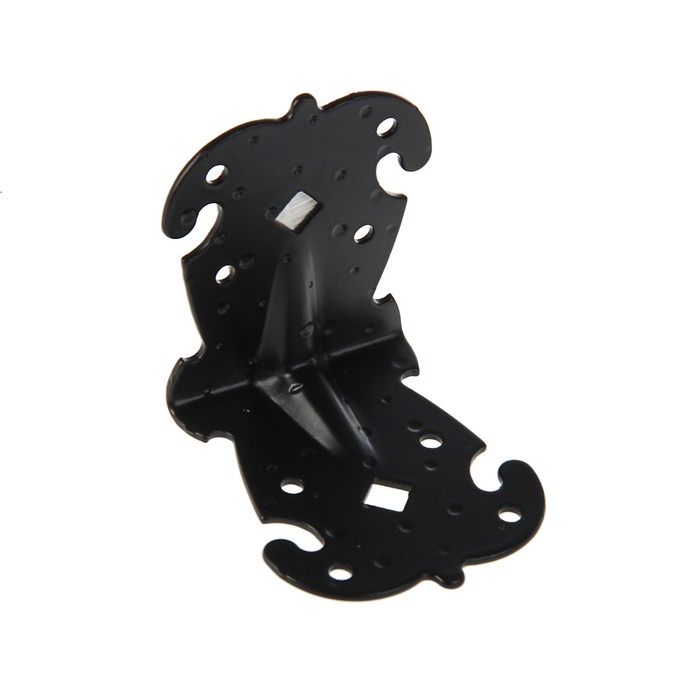 Уголок фигурный УКФ 70-70-60-У, цвет черный матовый