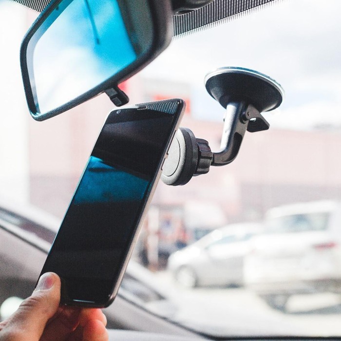 Держатель телефона магнитный на присоске, DP-5