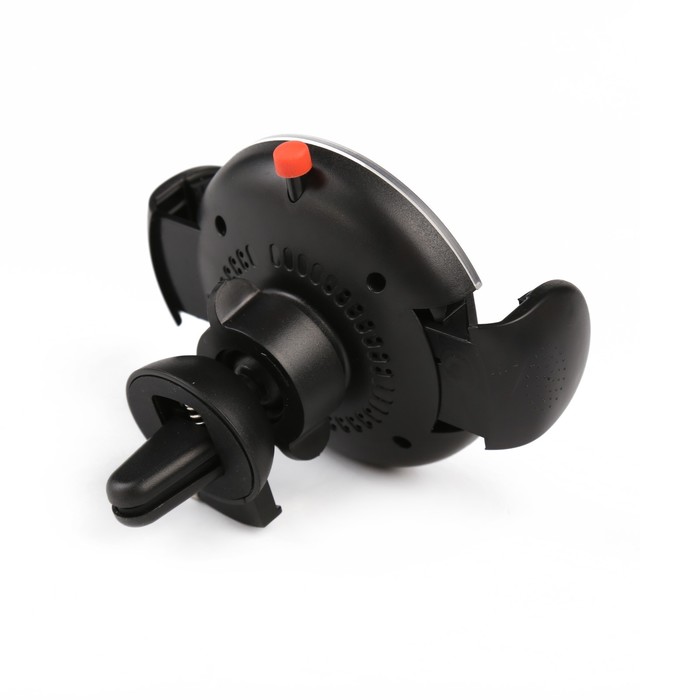 Держатель телефона с беспроводной зарядкой, раздвижной 55-89 мм