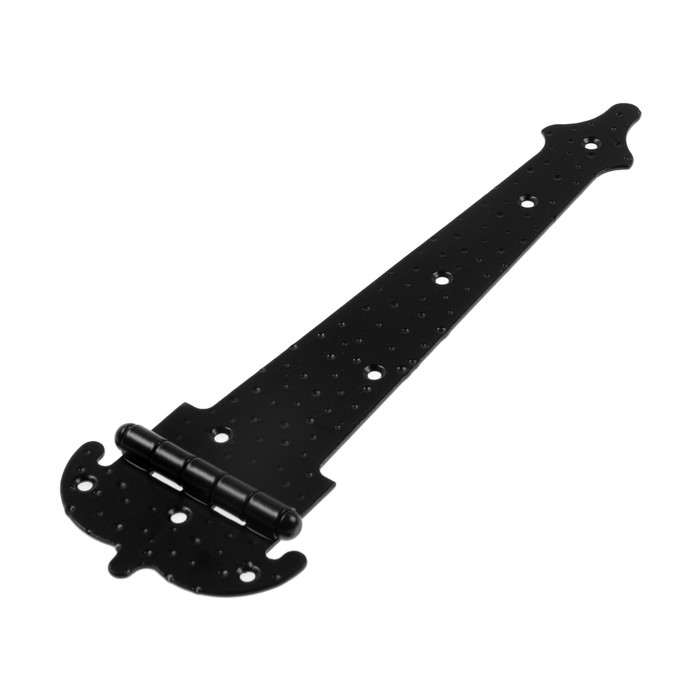 Петля-стрела фигурная ПС-300-S, цвет черный матовый