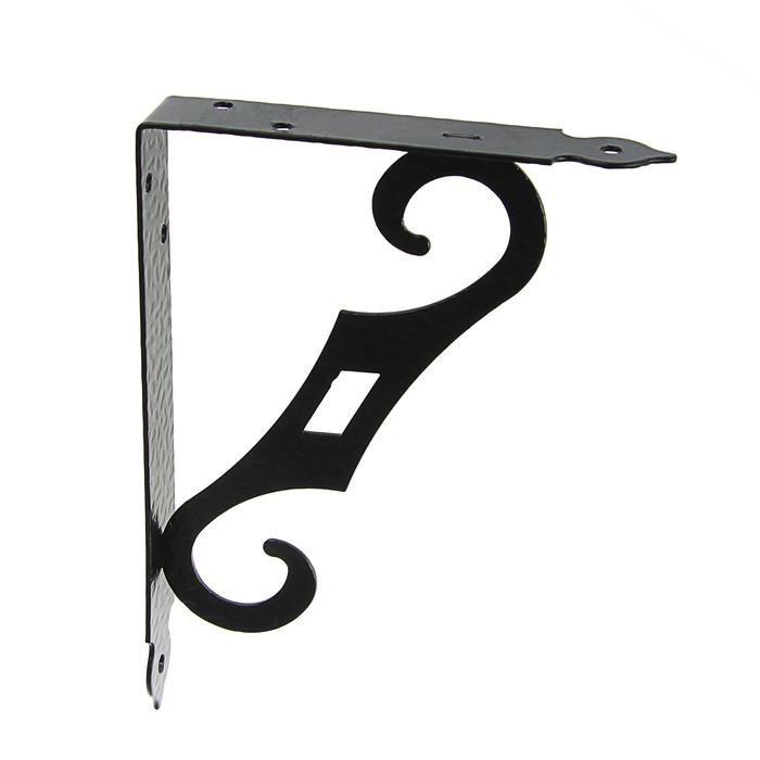 Кронштейн декоративный КД-200-145, цвет черный матовый