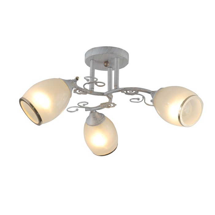 Люстра "Елизавета" 3x60Вт E27 белый