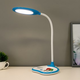 

Светильник настольный ЭРА LED 6Вт синий 17х35х45см.