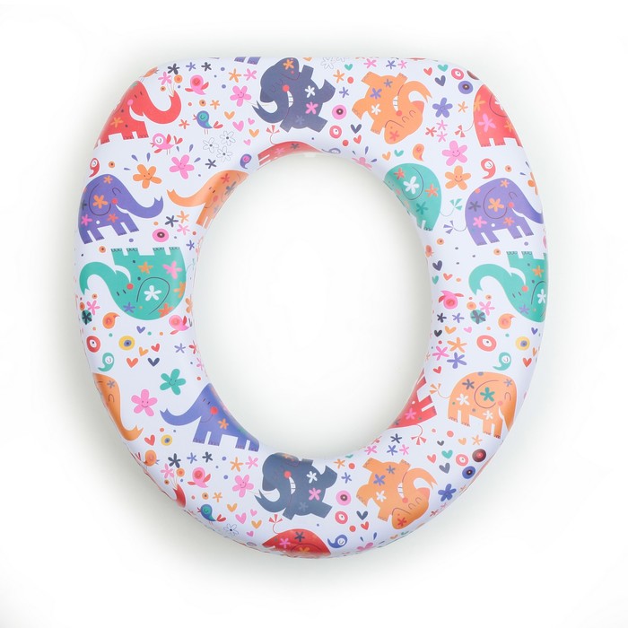 Сиденье для унитаза детское 29,5х27х5 см "Слоники"