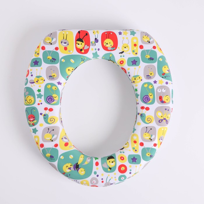 Сиденье для унитаза детское 29,5х27х5 см "Весёлые жучки"