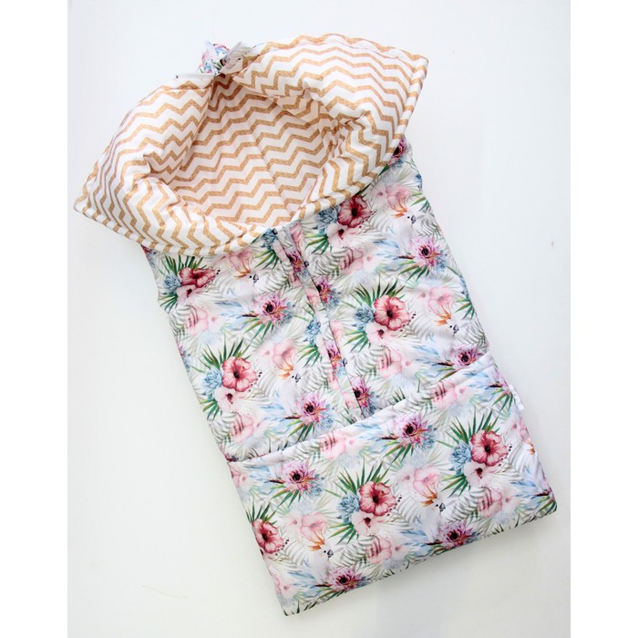 Конверт-трансформер "Какаду", размер 35х85 см, сатин