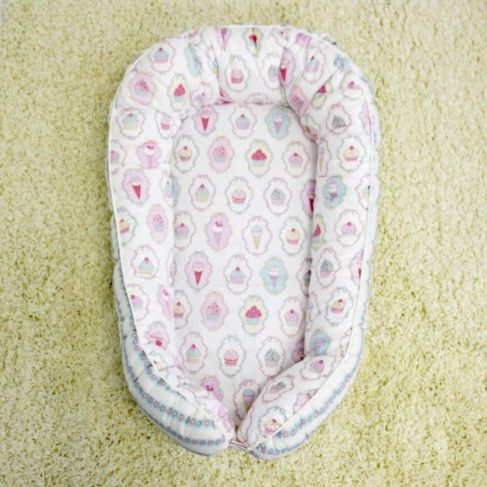 Гнёздышко для малыша "Шебби", размер 55х95 см, поплин