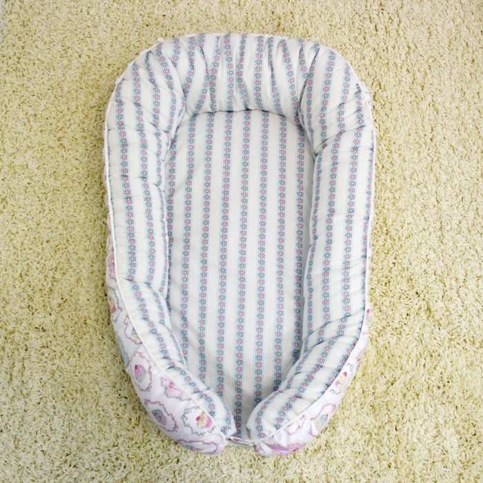 Гнёздышко для малыша "Шебби", размер 55х95 см, поплин