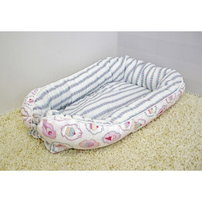 Гнёздышко для малыша "Шебби", размер 55х95 см, поплин