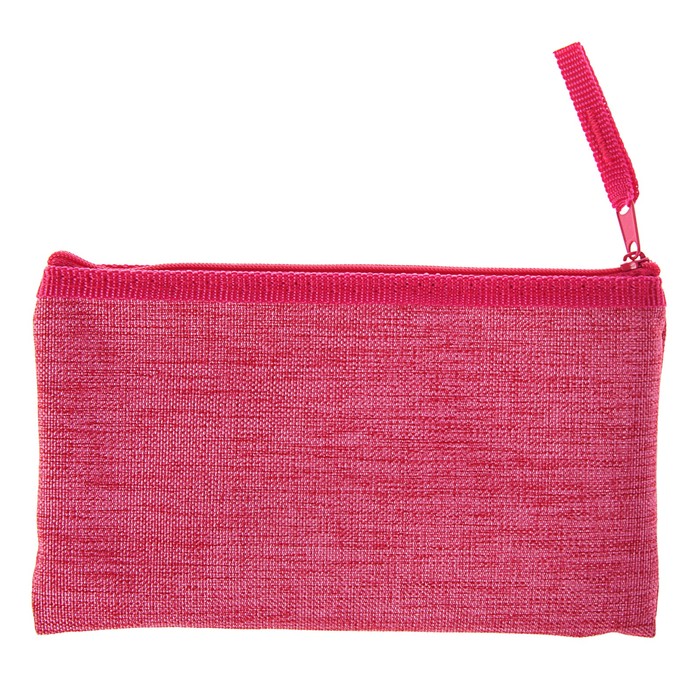 Пенал мягкий 1 отд. плоский 105*195 ПМП 01-41 дев Розовый