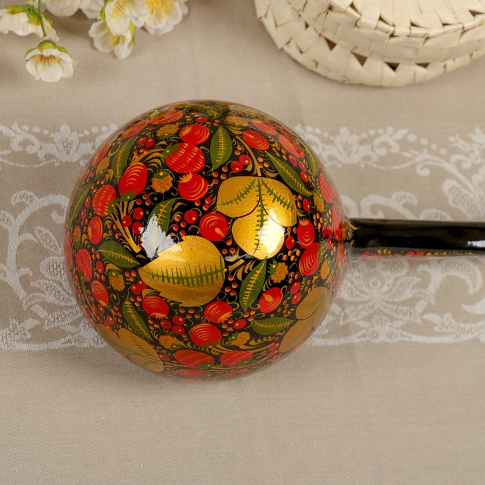 Ополовник, 16х38 см, хохлома