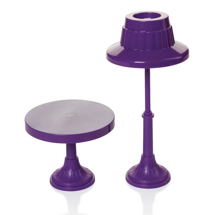 Набор мебели для кукол "Торшер и столик", МИКС