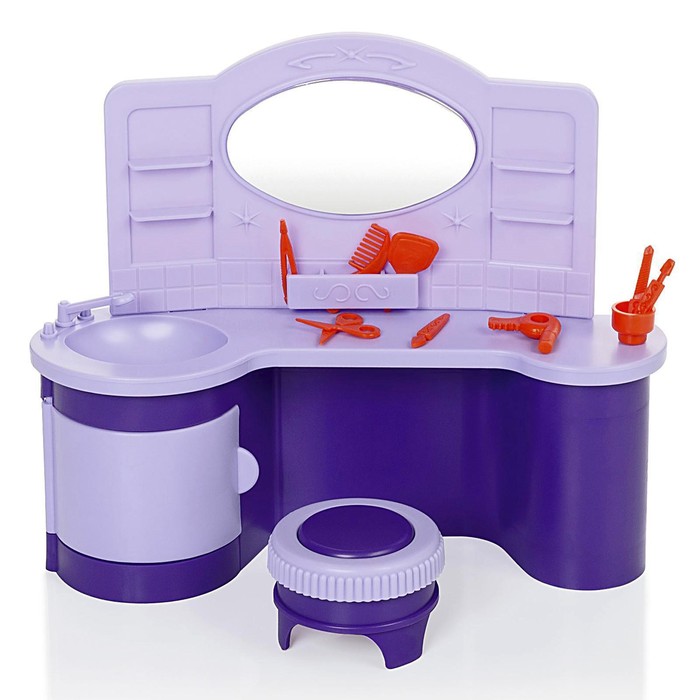 Набор мебели для кукол "Салон парикмахерская"