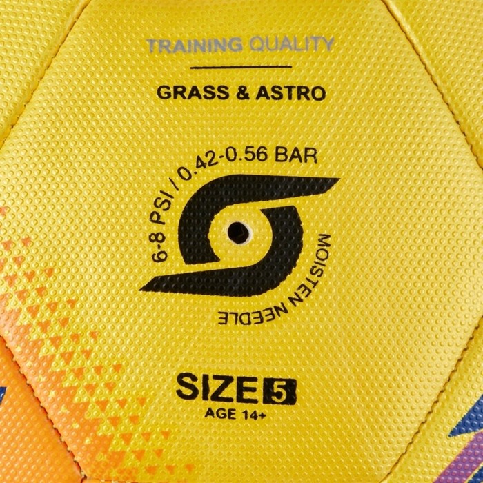 Мяч футбольный MITRE DELTA REPLICA L30P EFL 5 желтый/розовый/оранжевый