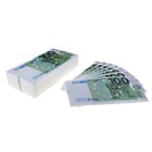 Сувенирные салфетки "Пачка денег 100 евро" двухслойные 25 листов 33х33 см