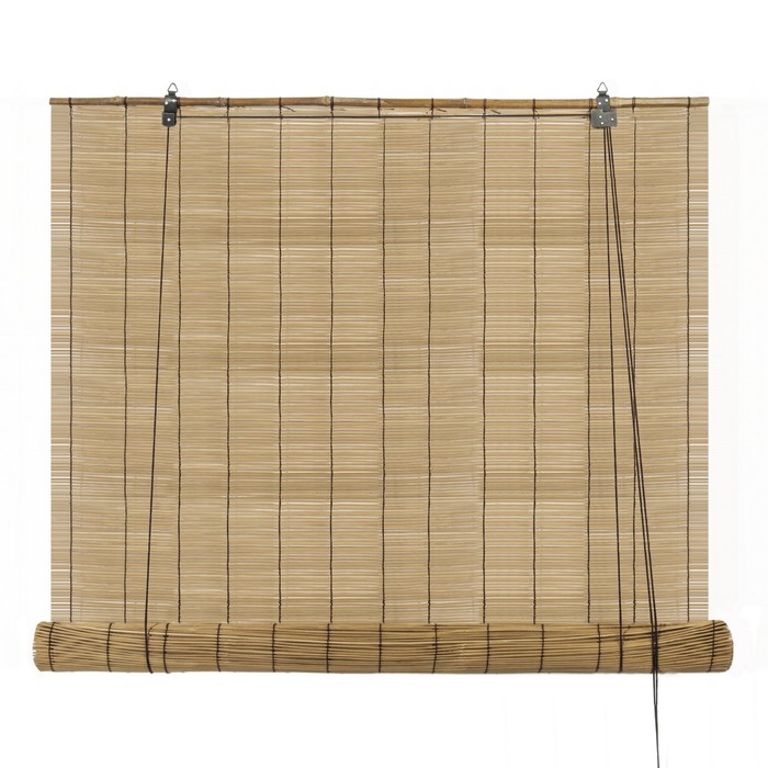 Штора рулонная бамбук 80х160 см "Идиллия. Муссон"