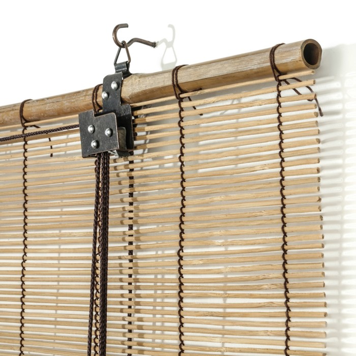 Штора рулонная бамбук 120х160 см "Идиллия. Муссон"