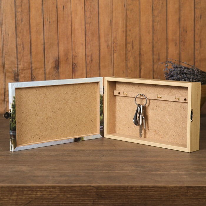 Ключница на холсте Элегант "Русь" 24х14х5 см