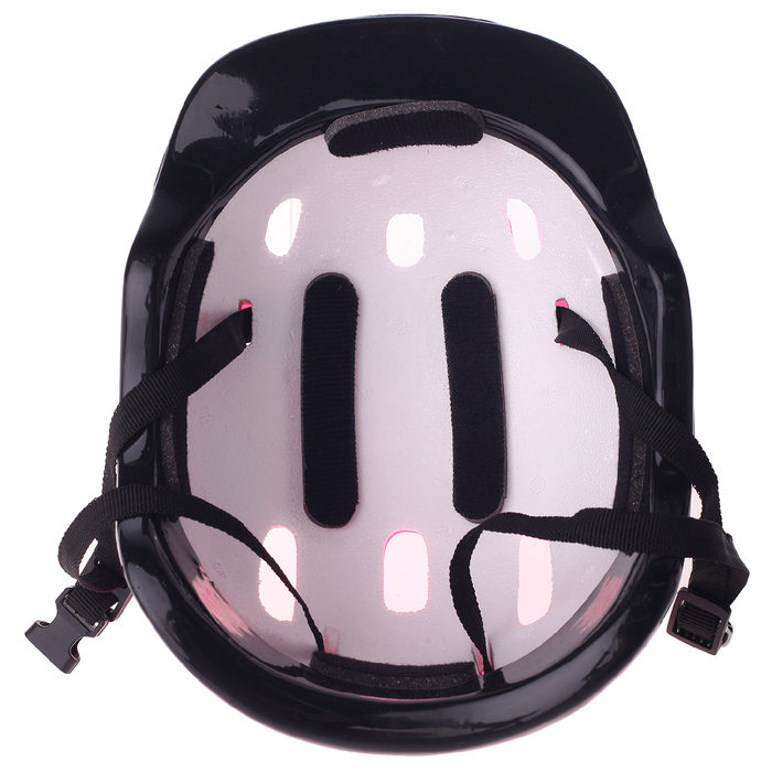 Набор Ролики раздвижные + Защита, колеса PVC 64 мм, пластиковая рама, blue/pink р.30-33