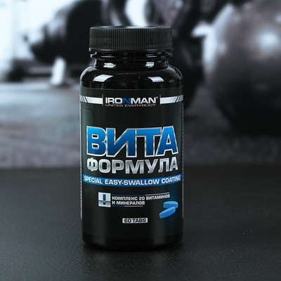 Комплекс витаминов и минералов IRONMAN, 60 капсул