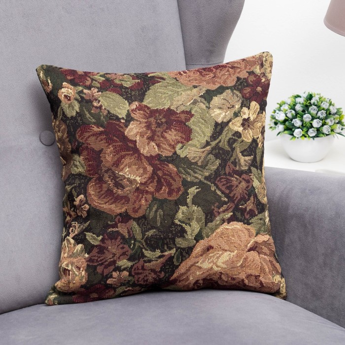 Наволочка декоративная "Этель" Благоухание 40х40 см