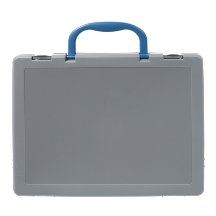 Портфель-кейс А4, тонированный т-серый КС13
